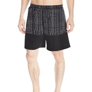 NWT Mens $55 Onzie Yoga Board Short in Levels Print SIZE S / M